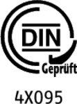 DIN geprüft - 4X095